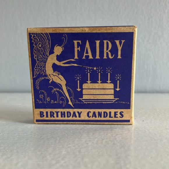 Vintage Pink Fairy Birthday Candles - Emery Industries, Inc. - Cincinnati, Ohio - Picture 2 of 8